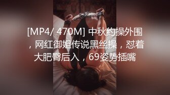 [MP4/ 470M] 中秋约操外围，网红御姐传说黑丝操，怼着大肥臀后入，69姿势插嘴