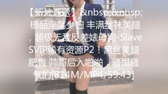 【新片速遞】&nbsp;&nbsp; 极品淫荡少妇 丰满丝袜美腿，超级无敌反差婊母狗-Slave SVIP稀有资源P2！黑丝美腿 肥臀 帅哥后入啪啪，骚里骚气的[814M/MP4/59:43]