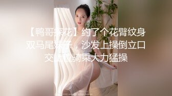 【鸭哥探花】约了个花臂纹身双马尾妹子，沙发上操倒立口交上位骑乘大力猛操