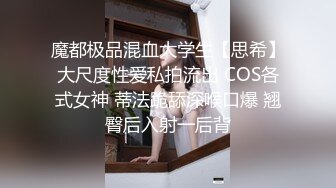 魔都极品混血大学生【思希】大尺度性爱私拍流出 COS各式女神 蒂法跪舔深喉口爆 翘臀后入射一后背