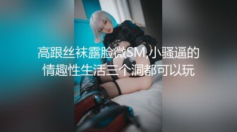 高跟丝袜露脸微SM,小骚逼的情趣性生活三个洞都可以玩