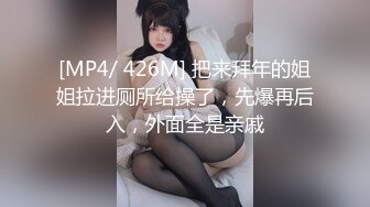 [MP4/ 426M] 把来拜年的姐姐拉进厕所给操了，先爆再后入，外面全是亲戚