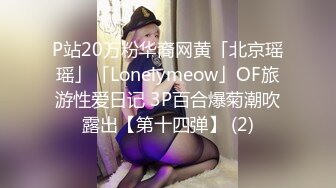 P站20万粉华裔网黄「北京瑶瑶」「Lonelymeow」OF旅游性爱日记 3P百合爆菊潮吹露出【第十四弹】 (2)